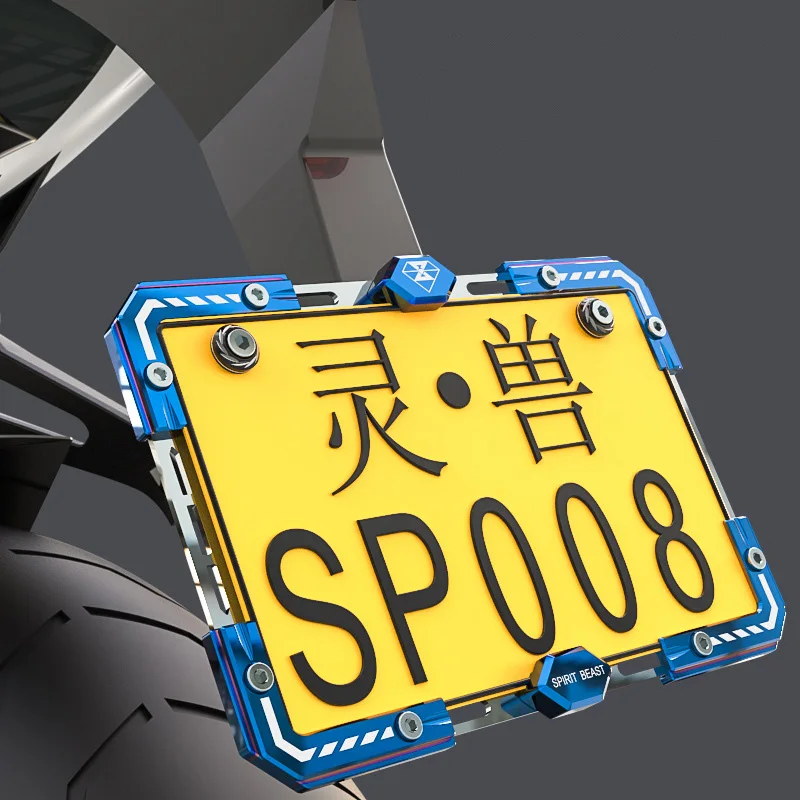 Telaio Porta Targa Moto Cnc Per Triumph Speed Triple Street Triple Bonneville Speed Triple 1050 Tiger Street Twin
