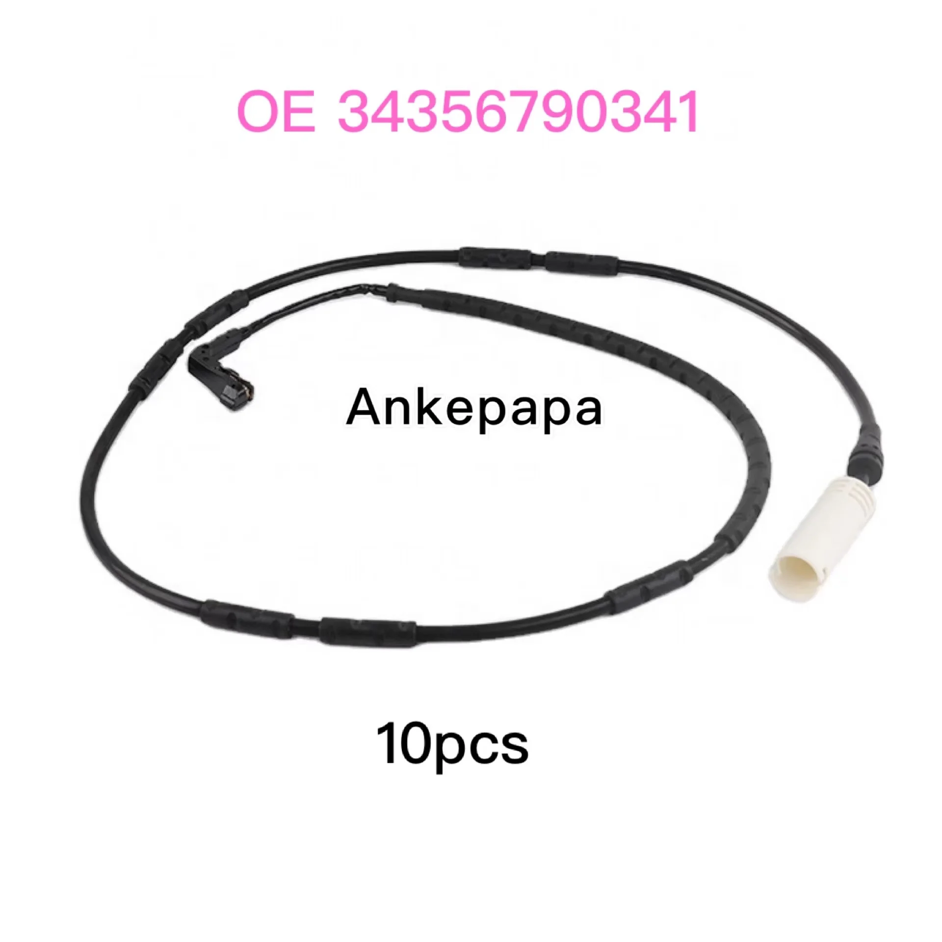 Total 10 Pcs One Pack.  Oe 34356790341  Brake Pad Sensor For Bm X1 E84 Brake Pad Wear Warning Contact Rear Disc