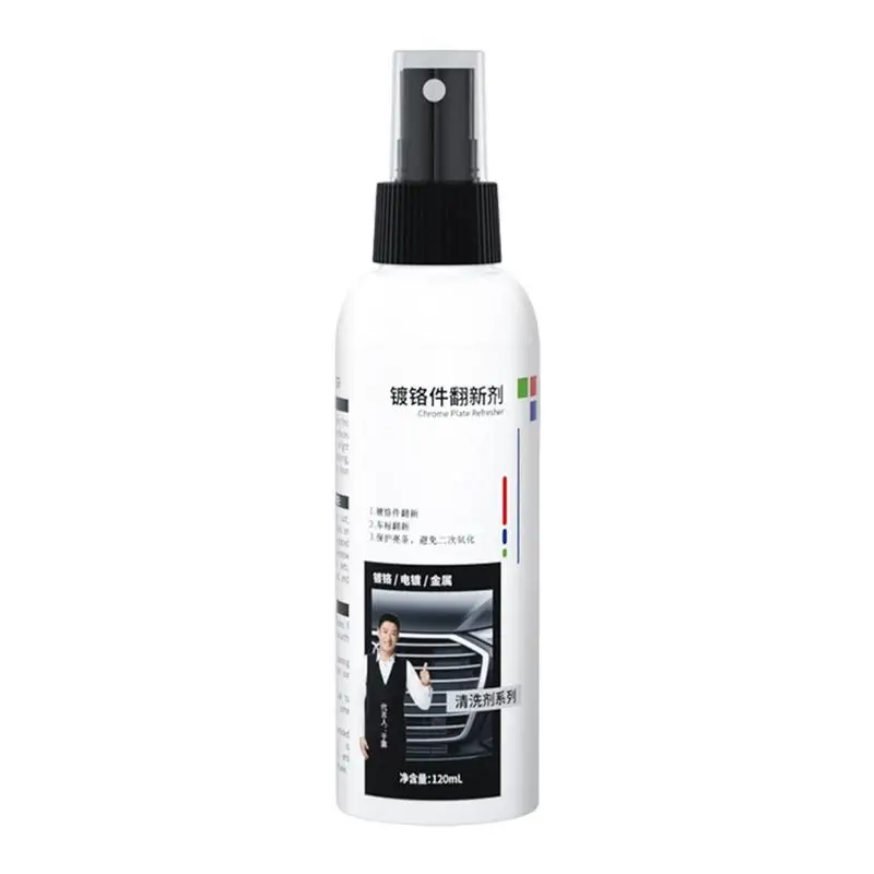 Car Metal Polish Spray Automobile Crystal Plating Chrome Polish Multiuso Antiruggine Che Previene Lo Strumento Di Ricondizionamento Per Auto Suv
