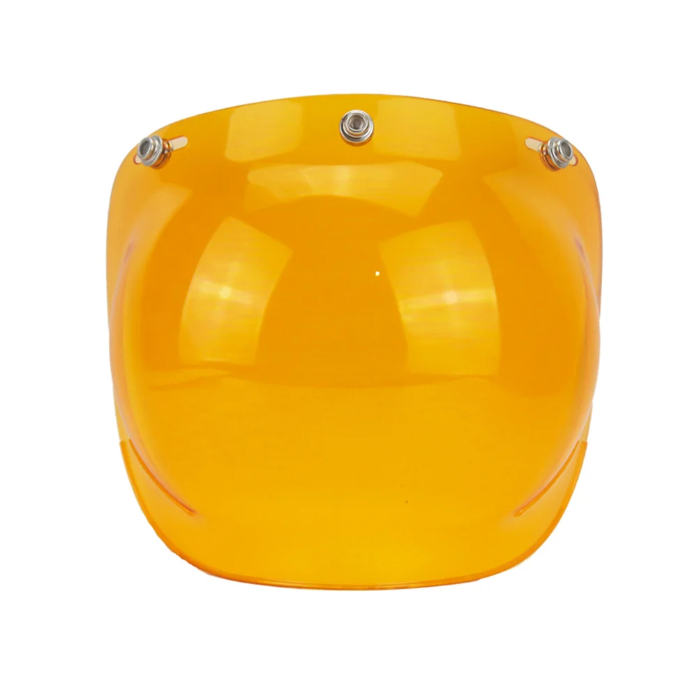 Casco Windsheild Unisex Bubble Visor Open Face Casco Moto Casco Moto Lens Bubble Shield Caschi Moto Accessori