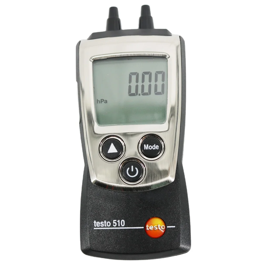 Manometro Aria Lineare Testo 510 0-100 Hpa Manometro Differenziale Digitale Risoluzione 0.01 Hpa