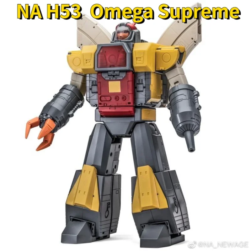 In Magazzino Newage Na H53 Transformation Omega Supreme Michael Enorme Drago Difensivo Fortezza Base Action Figure Robot