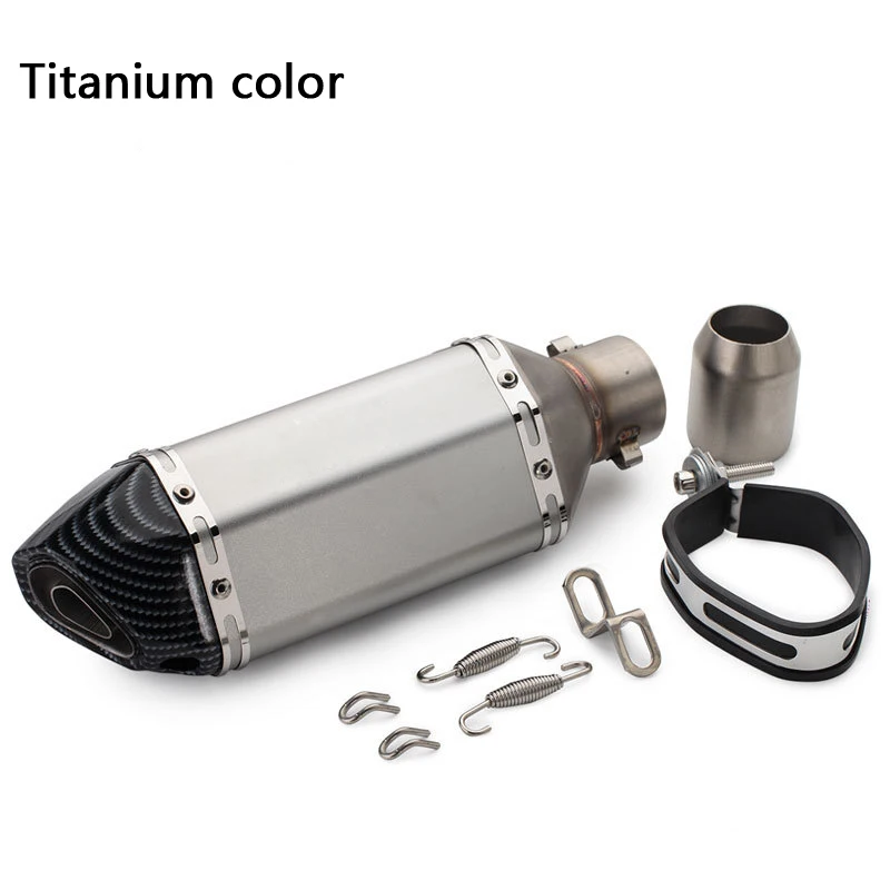 Moto Per Honda Tailpipe Silenziatore Di Scarico Tubo Db Killer Silenziatore Cb650R Pcx 125 Nc750X Honda Dio X Adv 750 Adv 350 Cb500X