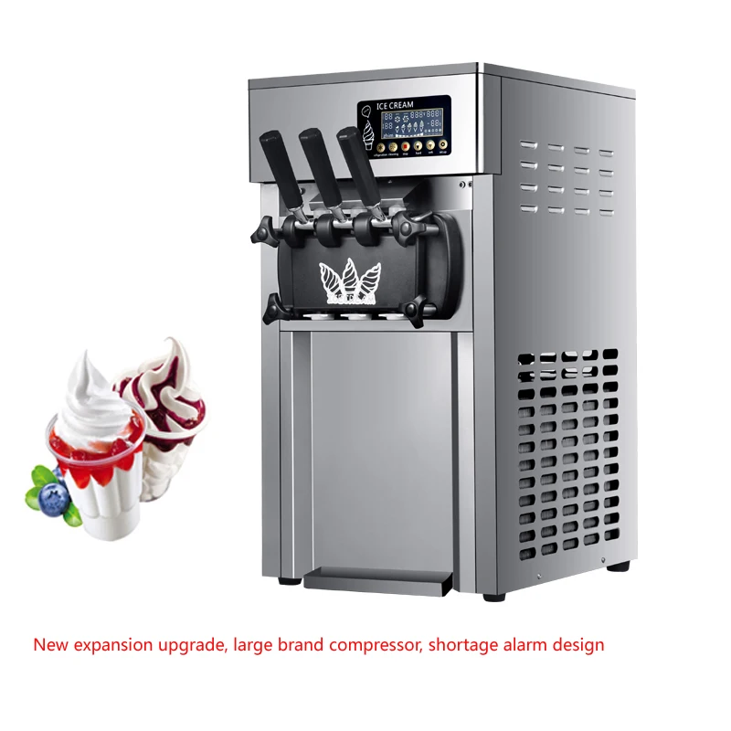 Pbobp Hard Ice Cream Maker 16-24L/H Commercial Single Flavor Sorbet Batch Freezer Distributore Automatico Di Attrezzature Per Gelato
