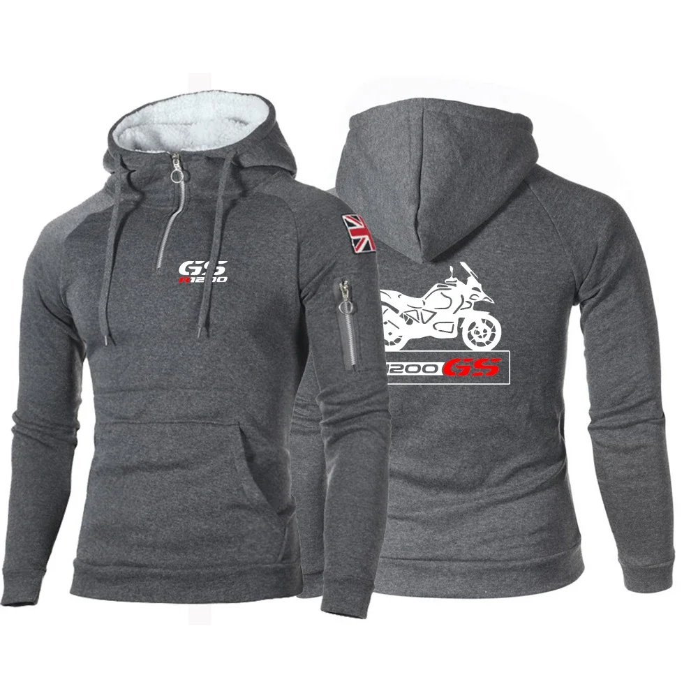 Moto R 650 800 1150 1200 Gs Adventure 2024 New Classic Cotton Sport Running Felpa Self-Coltivazione Fitness Felpe Con Cappuccio