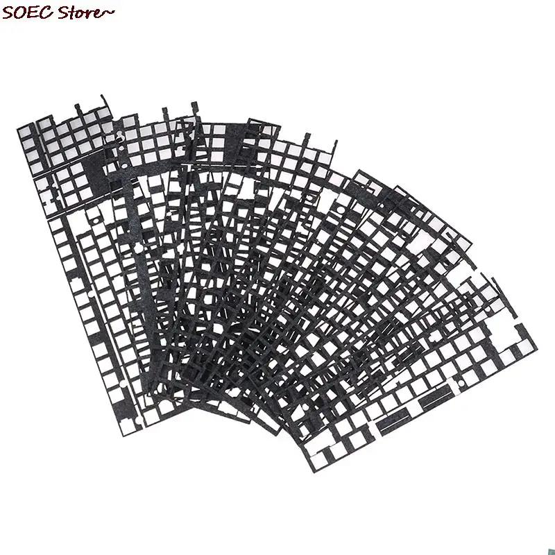 Switch Sound Dameners Foglio Soft Pad Dimple Foam Spugna Per Tastiera Meccanica Thinckness 3.3Mm Silencing Felt