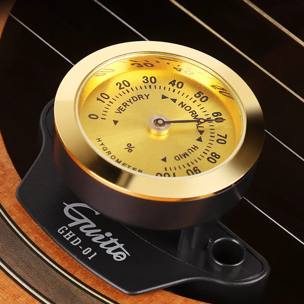 Umidificatore Con Foro Sonoro Per Chitarra Acustica Ghd-01 Umidificatore Igrometro Chitarra Acustica Foro Sonoro Chitarra Umidità Cura Dell'Umidità Um