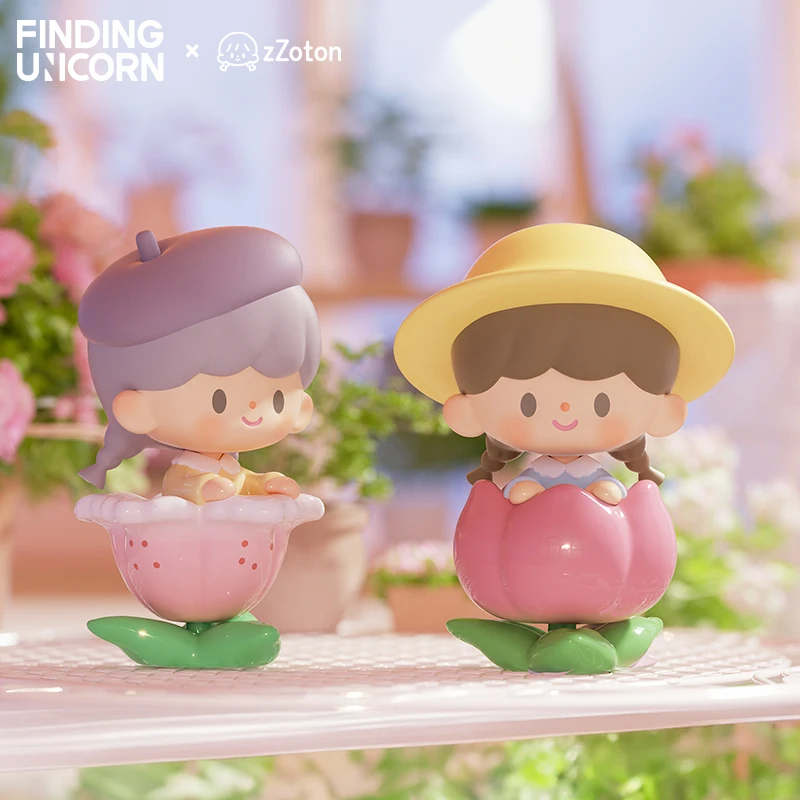 Trovare Unicorn Zzoton Garden Spring Tour Series Blind Box Blind Box Mystery Box Plaything Ornamenti Adorabili Da Collezione