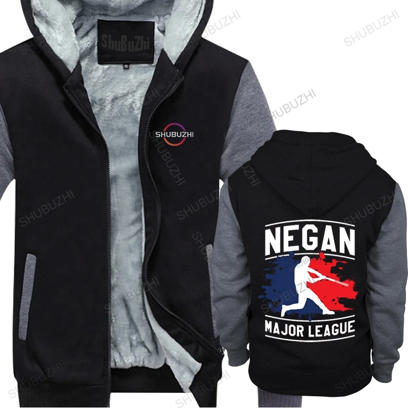 Inverno Con Cappuccio Negan Signora Negan Major League Shirt Da Uomo Estate Manica Corta Personalizzata The Walking Dead Negan Hoodies