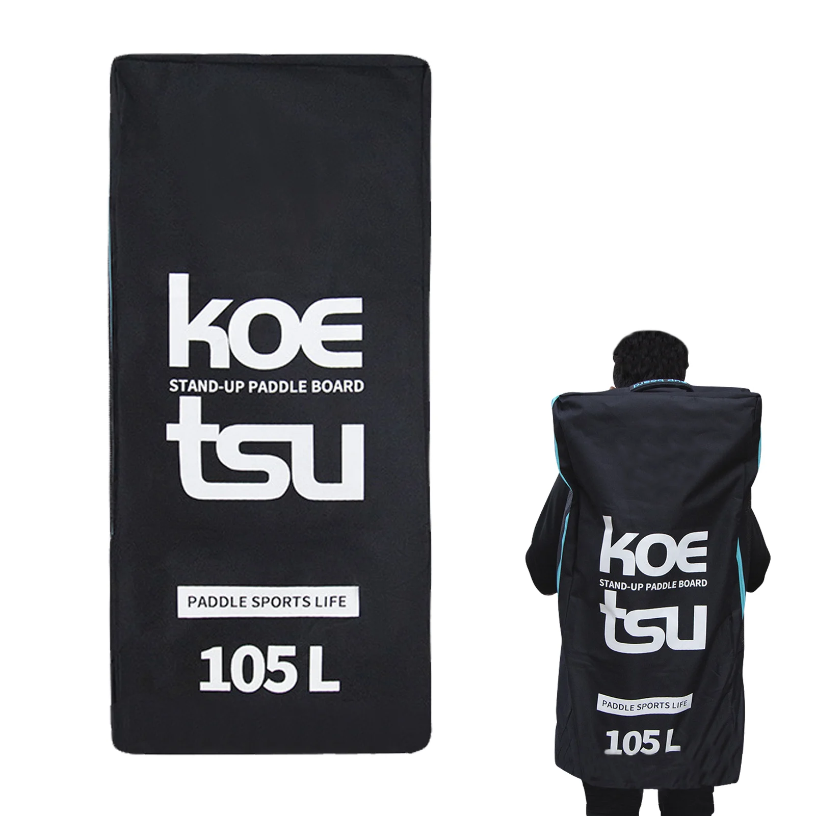 Borsa Stand-Up Paddleboard 105L Leggera Iatable Stand Up Paddle Board Cover Paddle Board Borse Per Il Trasporto Perfette Per L'Esterno