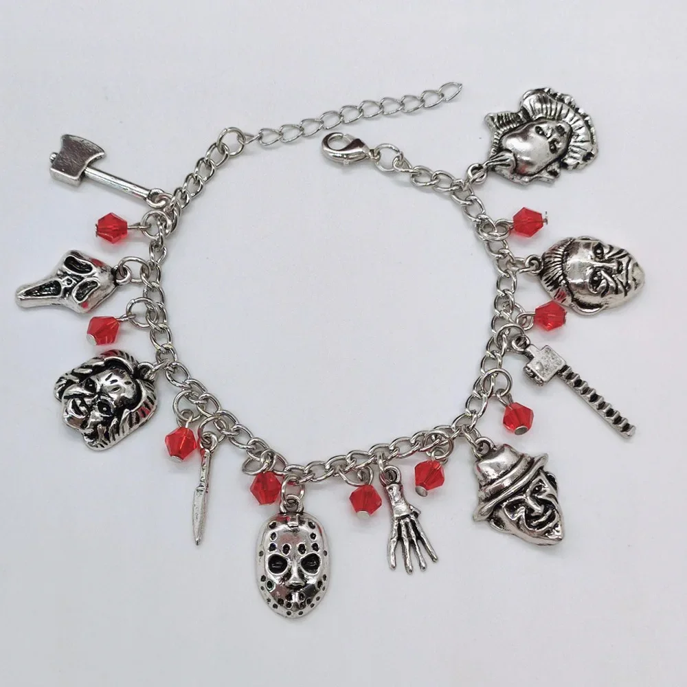 Regalo, Terrore Chaji Bracciale Black Friday Jason Mask Bracciale Trend