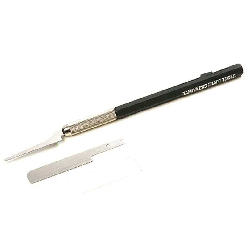 Tamiya 74111 Model Craft Tools Handy Craft Saw Ii Mini Set Di Strumenti Per Rasoio Lame Per Modelli In Plastica
