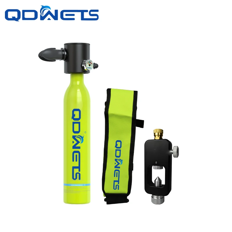 Qdwets Mini Scuba Tank Air Diving Cilindro Esplorazione Subacquea Salvataggio Di Emergenza Mini Diving Tank Bottiglia Di Pony Scuba Riutilizzabile