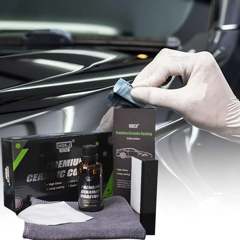 Rivestimento In Ceramica Per Auto Vernice Liquida Per La Cura Della Vernice Pasta Per Lucidatura Prodotti Nano Kit Di Strumenti Per La Cura Dell'Auto 