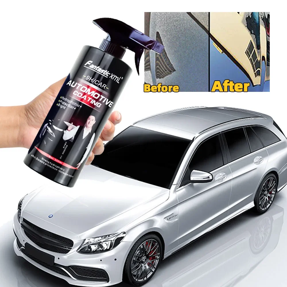 Ceramica Per Auto Rivestimento 1500Ml 9H Nano Liquid Glass Plated Crystal Idrofobo Waterproof Polishing Paint Durezza Car Polish