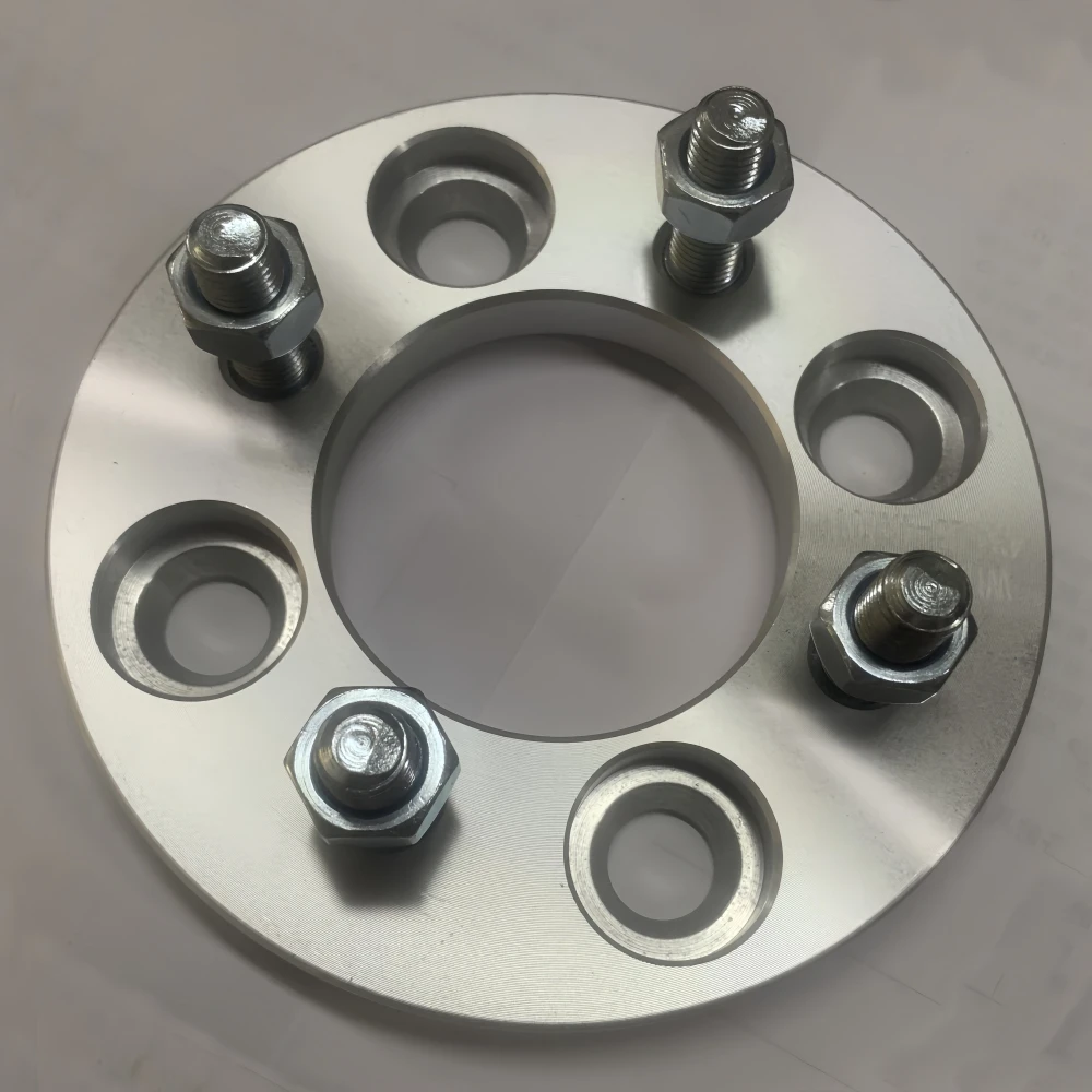 2 Pz 20Mm Pcd 4*114.3 A 4*100 Adattatori Ruota Distanziatori Foro Centrale 71Mm Prigionieri M12X1.5