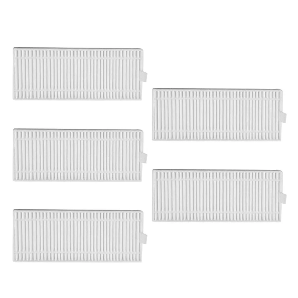 5Pc Filtri Kit Per Grundig Vcr 4230 Vcr 6230 Vcr 7230 Robot Aspirapolvere Sostituzione Spazzola Laterale Filtro Mop Cloth