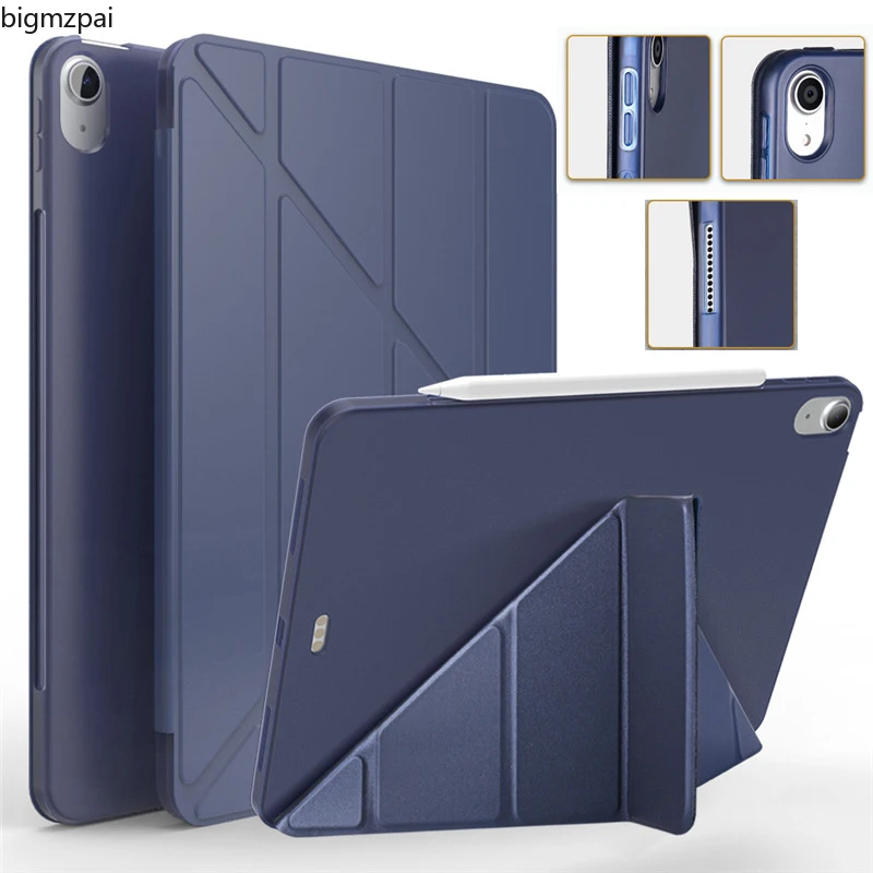 Custodia Per Ipad Air 4 2020 Cover Magnetica Flip Ultra Sottile Smart Cover Soft Funda Per Ipad Air 4 Th Gen 2020 Custodie Per Ipad 10.9''