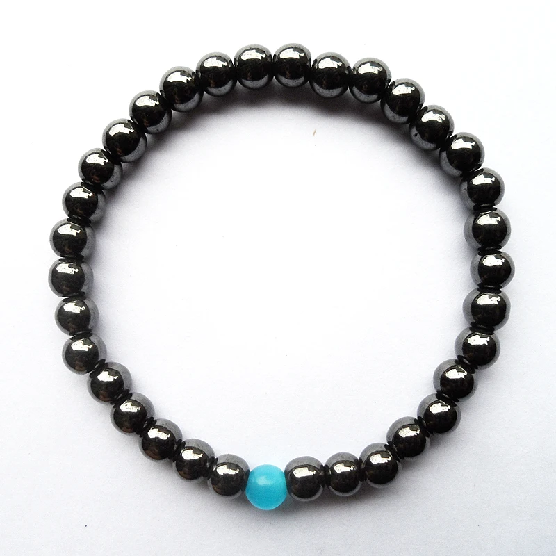 Fnaf 2 Rupee Item Fashion Health Bracciali 6Mm Black Gallstone Ematite Cat Eye Beaded Statement Bracciale Per Gioielli Regalo