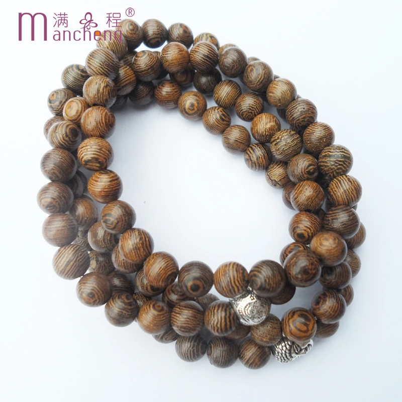 Fnaf 2 Rupee Item 108Bead Wood Wenge Bracciali In Legno Di Sandalo Buddista Buddha Rosario Mala Meditation Bracciale Yoga Donna Uomo