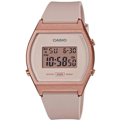 Casio Women Lw-204-4A Light Timer Orologio Casual Resistente All'Acqua