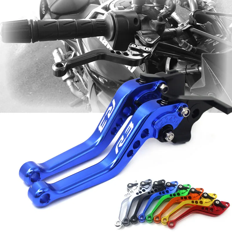 Logo R3 Per Yzf-R3 Yzf R3 Yzfr3 2014-2022 Accessori Moto Leve Frizione Freno Corto
