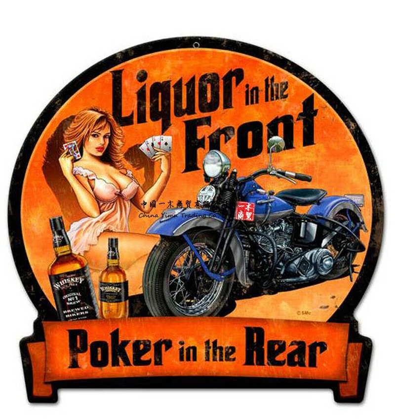 Retro Route 66 Pinup Bike Shield Vinyl Decal Sticker Strumenti Impermeabili Sex