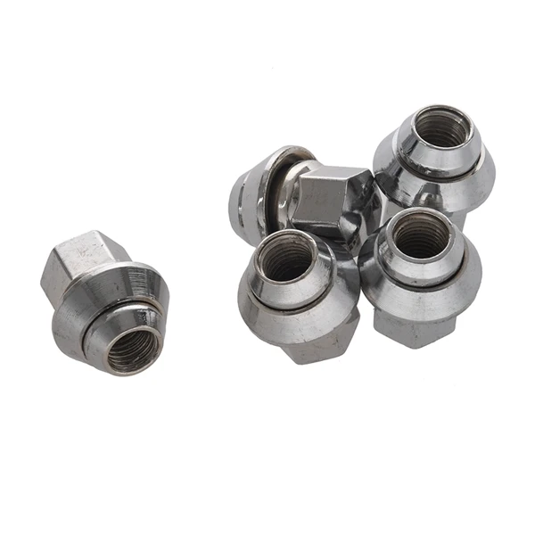 5 * M12 X 1.5 19Mm Esagonale Per Ford Wheel Open Nuts Fiesta Focus Ka Mondeo C-Max
