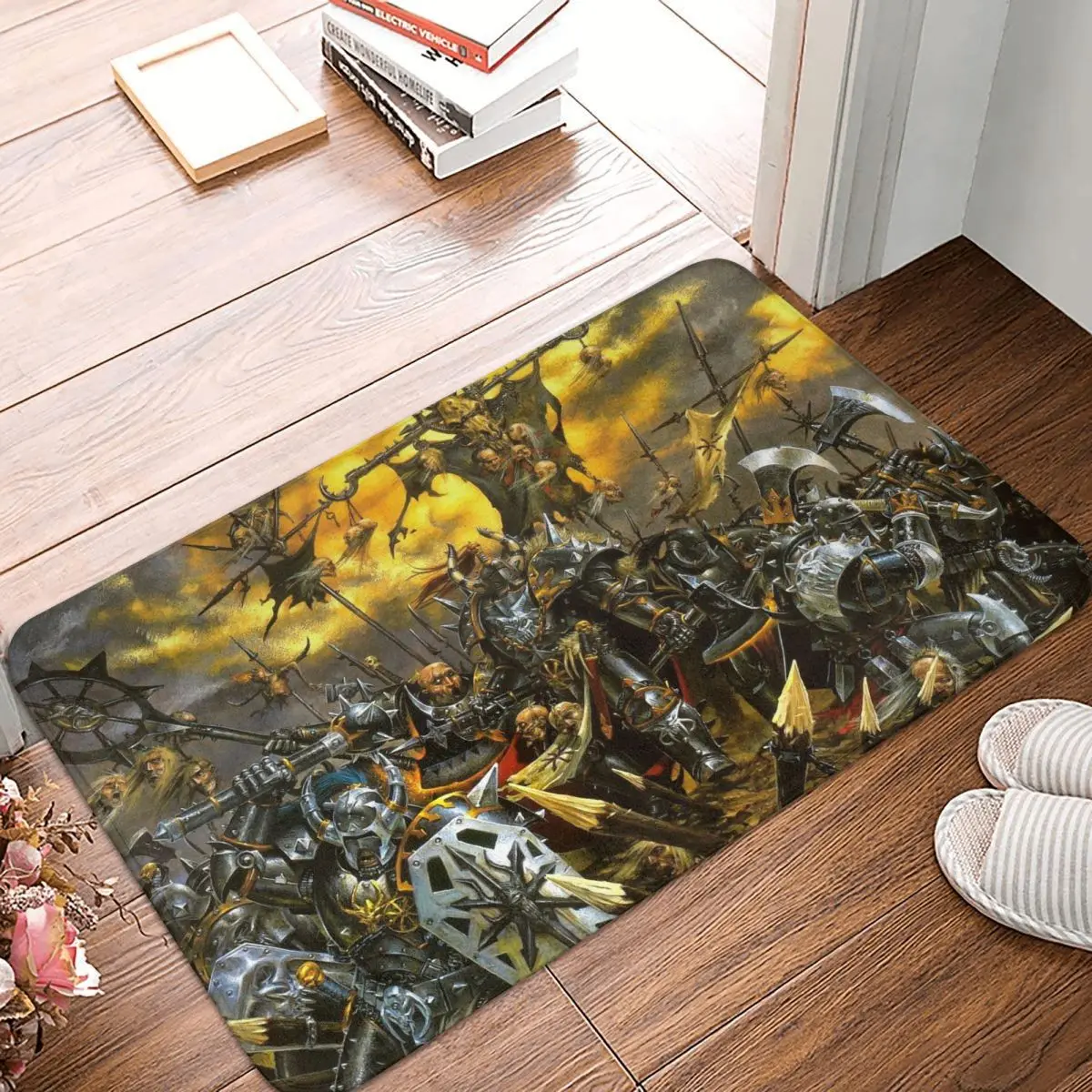 Funnybath Mat W-Warhammer Zerbino Soggiorno Tappeto Porta D'Ingresso Tappeto Decorazione Della Casa