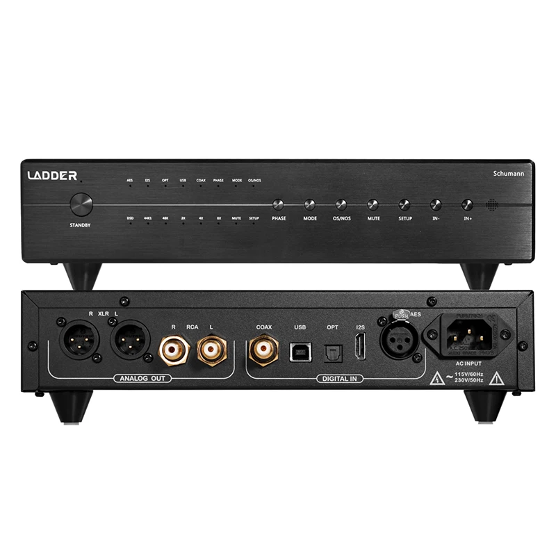 Scaletta Schumann Dac Hifi Usb Dsp Coassiale Opt Aes Risoluzione Decoder Audio