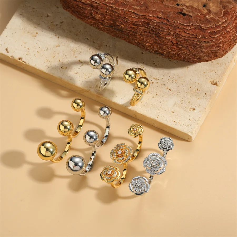 Il Miglior Anello Di Zirconi Con Sfera In Metallo Con Torsione Di Pasta Fritta Disponibile Di Amazon Per La Stazione Dell'Indipendenza Delle Donne Con