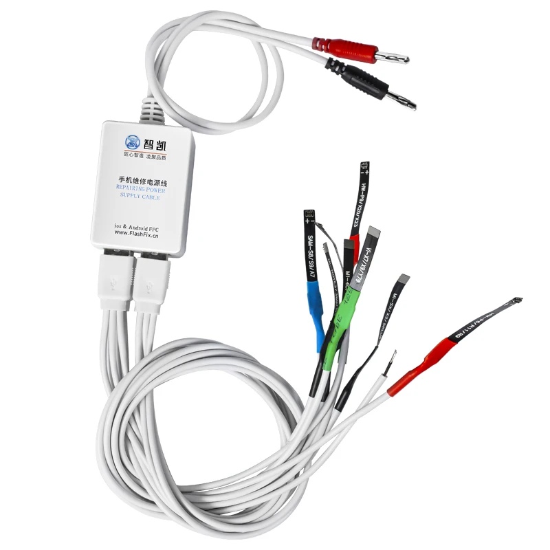 Zhikai Per Ios Android Cavo Di Prova Di Alimentazione Linea Di Avvio Mobile Per 6-13Promax Per Huawei Vivo Oppo Xiaomi Repair Boot Tester