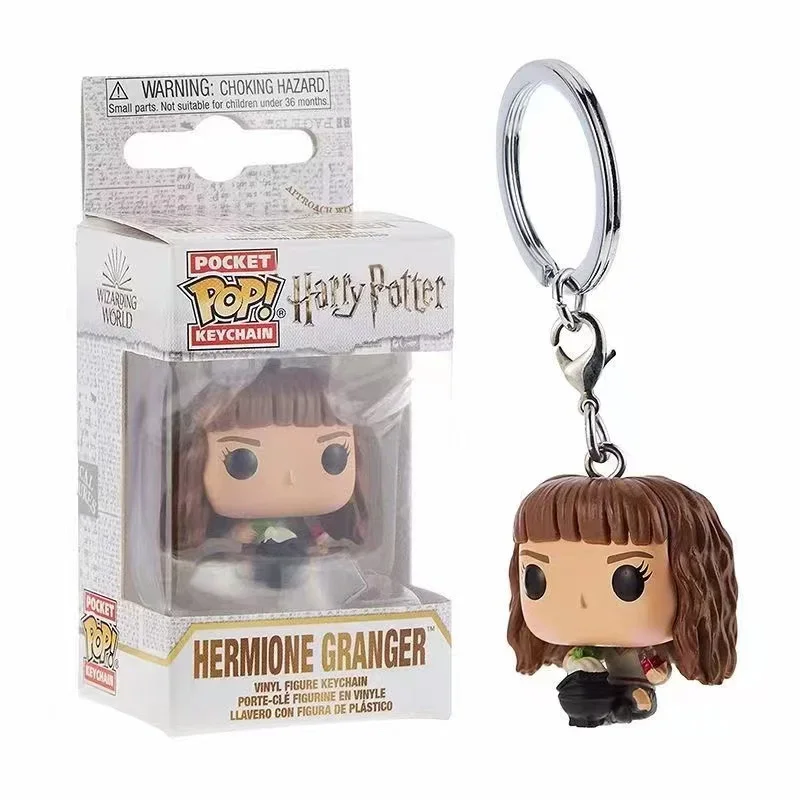 Nuovo Arrivo Funko Pop Pocket Portachiavi Hermione Con Pozioni Action Figure Toys For Decoration