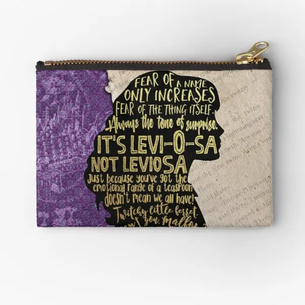 Hermione Character Zipper Pouches Pure Women Key Cosmetic Storage Pocket Money Small Packaging Underwear Coin Wallet Mutandine
