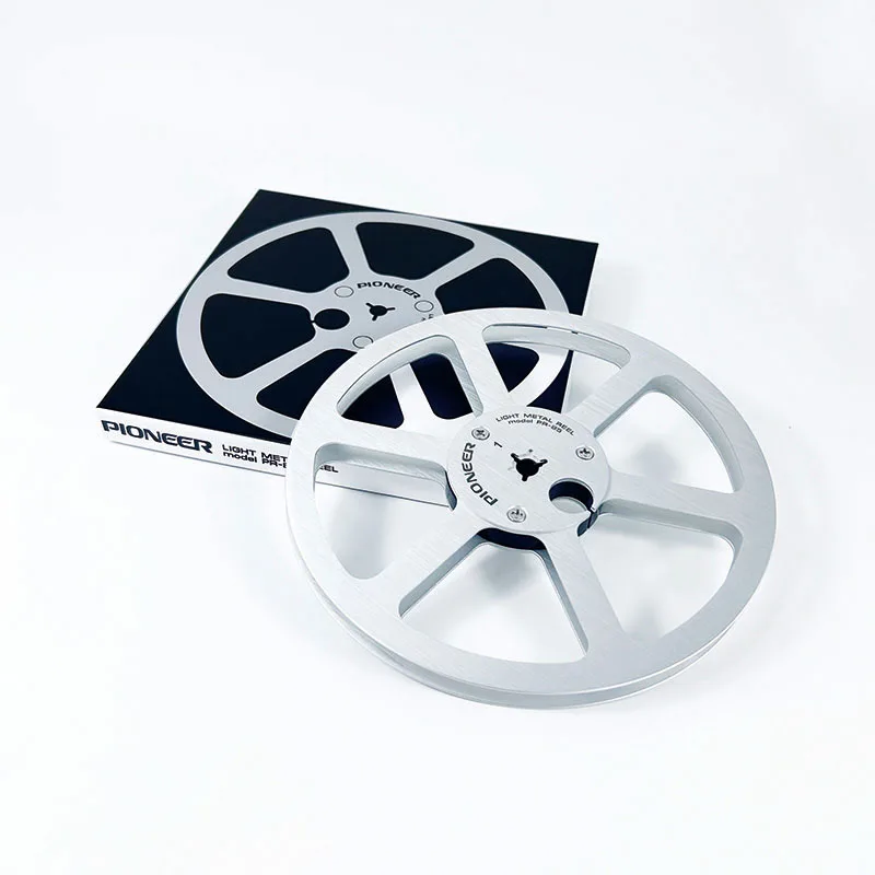 Nuovo! Pioneer Pr-85 7 "Pollici In Metallo Leggero Alluminio Avvolgicalze Apertura Parti Della Macchina Accessori Per Registratori Reel-To-Reel