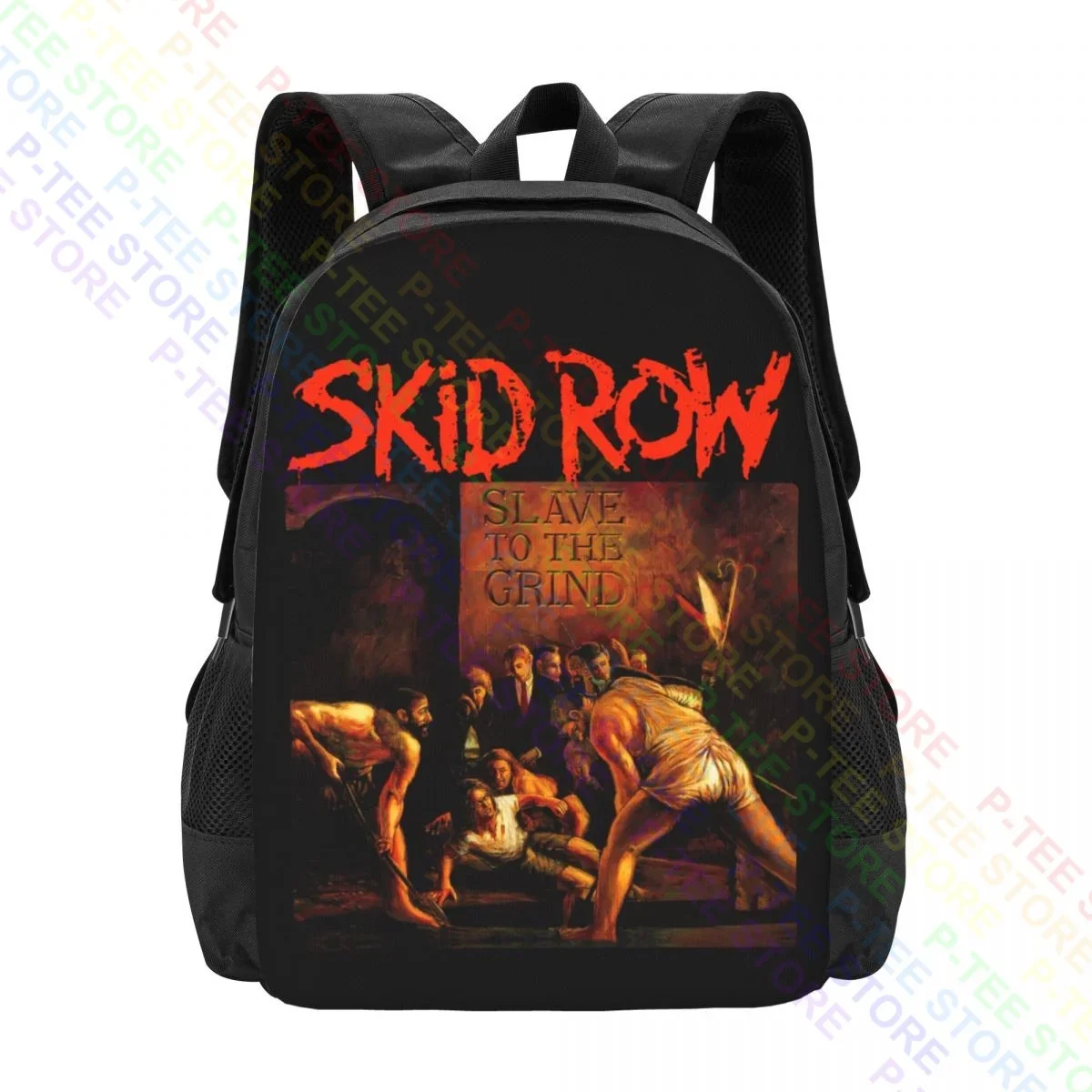 Slave To The Grind Album Skid Row Bandbackpack Zaini Per Vestiti Da Allenamento Di Grande Capacità