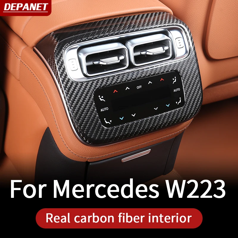 Sfiato Di Scarico Per Mercedes W223 S Series Class Carbon 2023 Cover Trim Mercedes W223 Carbon S400 S550 480 Maybach Accessori