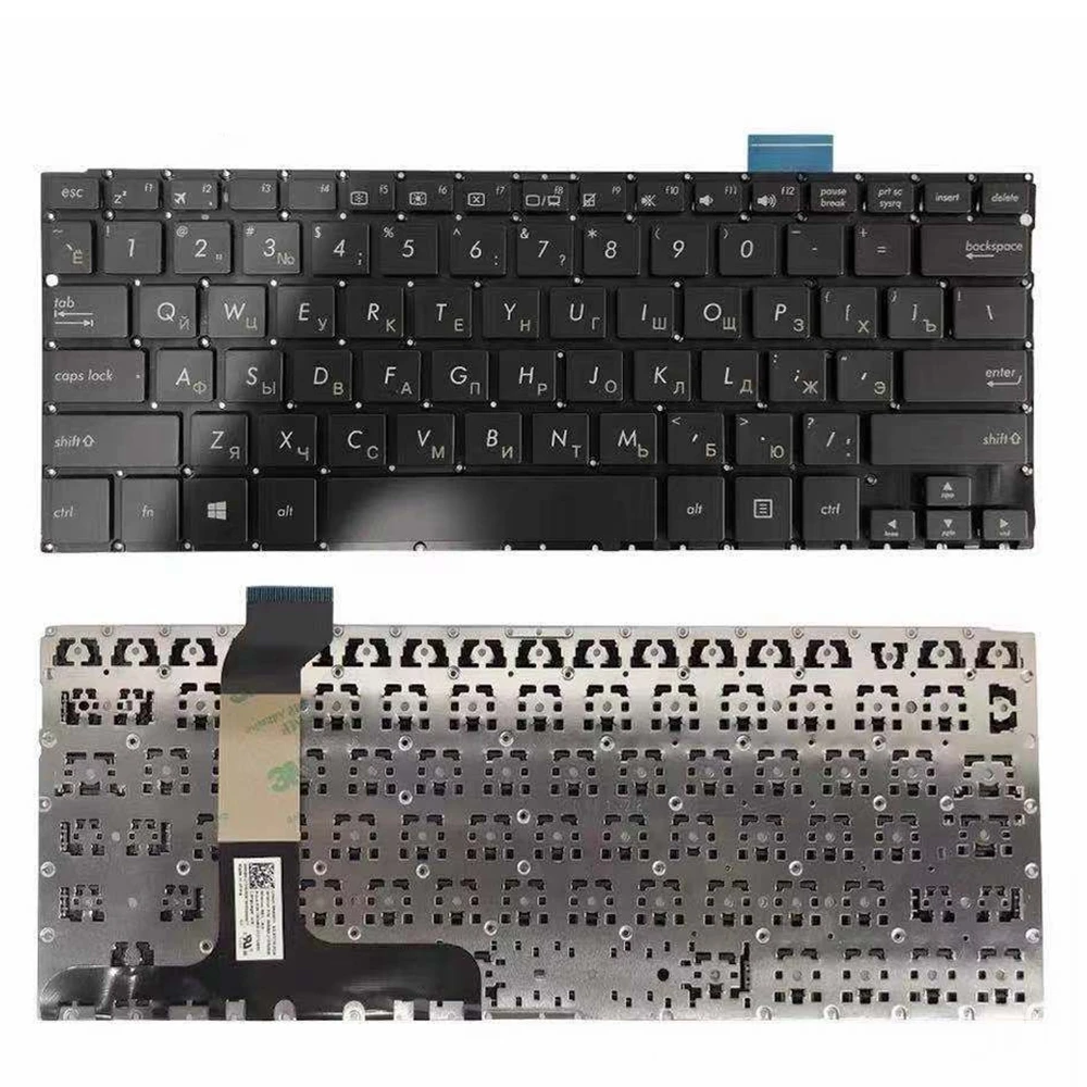 New Russian Tastiera Del Computer Portatile Nero Per Asus Zenbook Ux360 Ux360Ca Ru Tastiera Del Computer Portatile