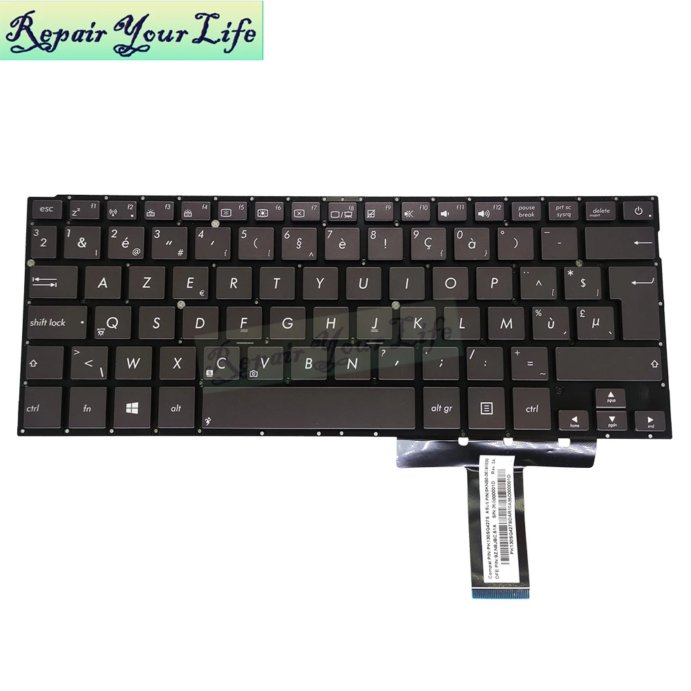Azerty Belga Brasile Canadese Francese Tastiere Per Asus Zenbook Ux31A Ux32A Ux32Vd Bx31A Bx31E Bx31La Ux31A Ux31E Ux31 3620 Br00