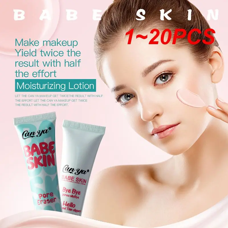 1 ~ 20Pcs Face Primer Moisturizer Make Up Pori Invisibili Oil-Control Facial Brighten Concealer Makeup Cosmetics