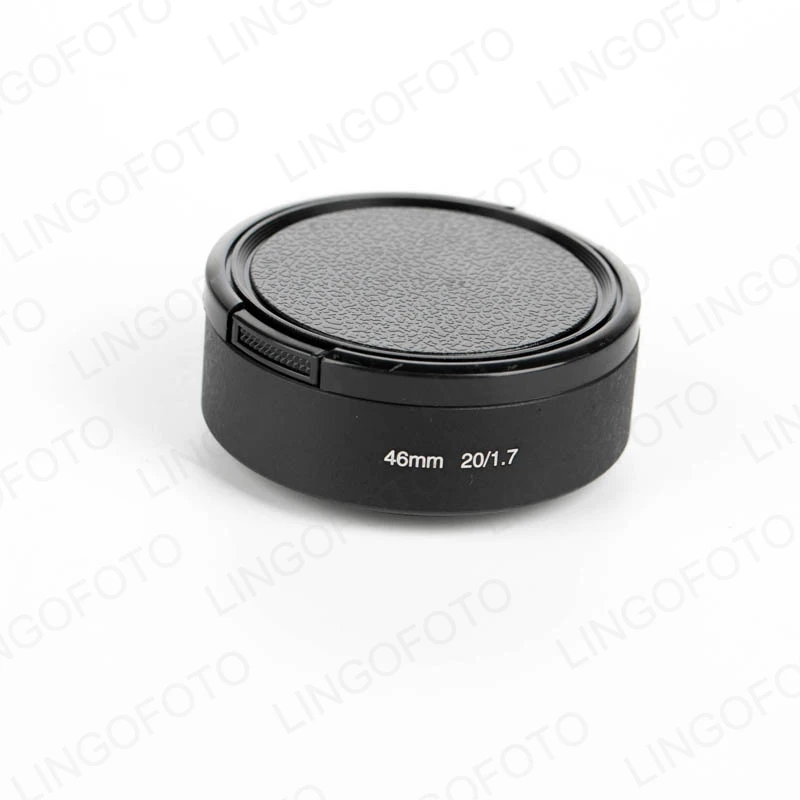 46 Millimetri Di Metallo Hollow Paraluce Per Panasonic G1 Gf1 Gh1 20 Millimetri 20/1.7 Con 55 Millimetri Cap
