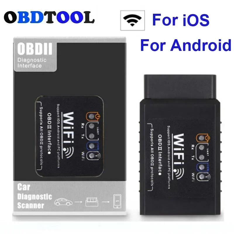 Elm327 Wifi Obd2 Con Box Pack Car Read Clean Fault Detector Obd Elm 327 Tramite Wifi Check On Phone Mini Obdii Code Reader Scanner