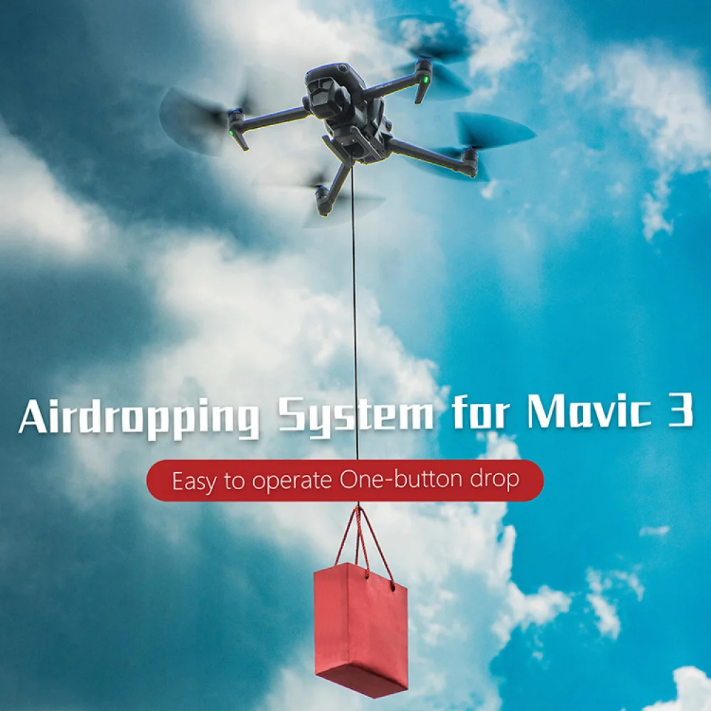 Dispositivo Parabolico Aereo Del Sistema Airdropping Per Accessori Drone Mavic 3/Mavic 3 Classic/Mavic 3 Pro