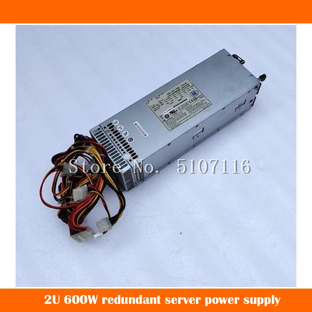 Originale Per Alimentatore Server Ridondante Etasis 2U 600W 1 + 1 Efrp-2603