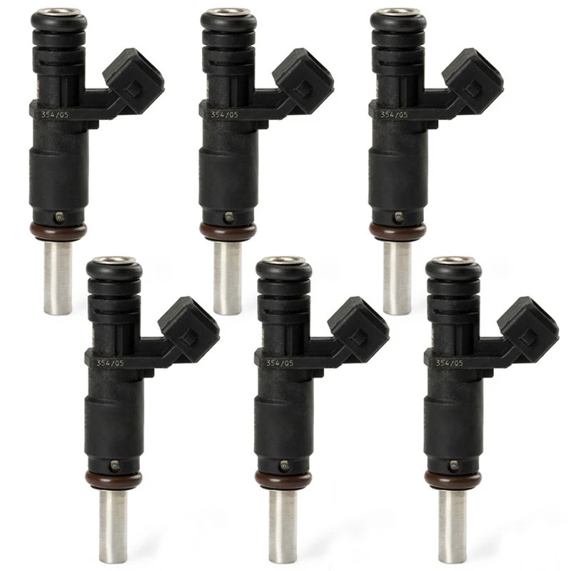 6Pcs Ugello Iniettore Carburante Ricondizionato 13537531634 7531634 Per Bmw X3 X5 Z4 128I 528I 525I 325I 330I 328I Parte Motore Di Ricambio