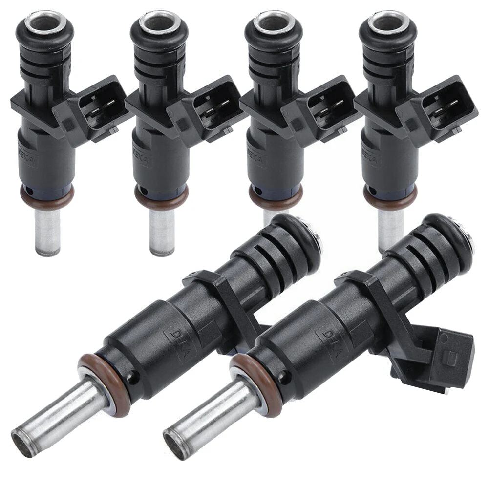 6 Pz Nuovo Ugello Iniettore Di Carburante 13537531634 Per-Bmw 128I 328I 330I 525I 528I 530I X3 X5 Z4 13537531634
