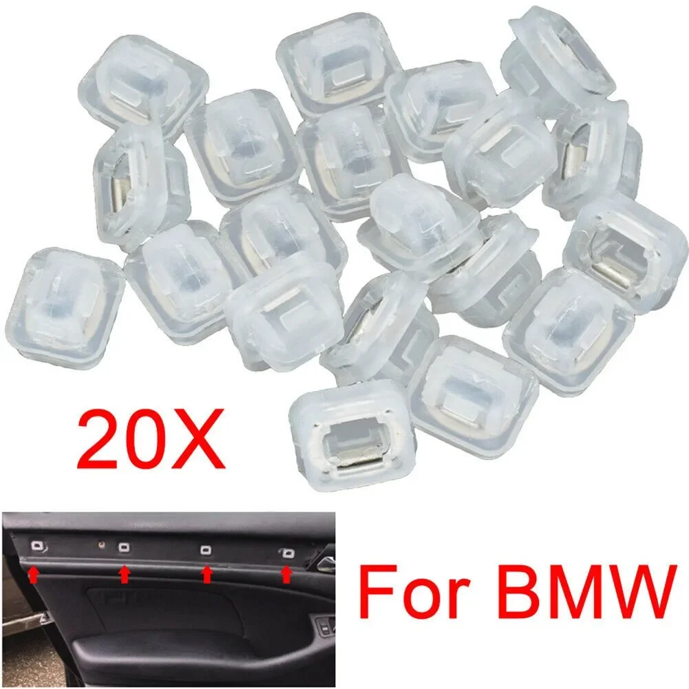 20Pcs Clip Per Pannello Di Rivestimento Della Porta Per Serie 3 E46 E90 E91 E92 E93 X5 E53 Per X5 E53 51418215806 07149158194 07148215806