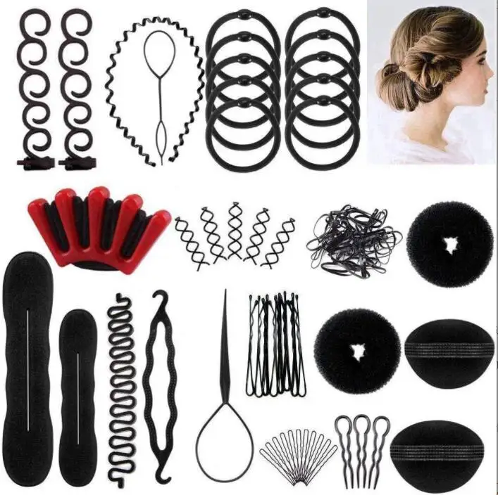 Crochet Braid Hair Passion Hair Braiding Tool Hair Twist Braider Con Gancio Hair Edge Twist Bigodino Styling Tool Hair Braider Fai Da Te