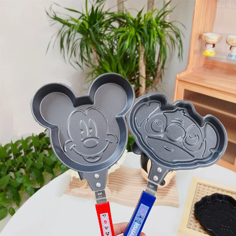 Disney Stitch Fornello Elettromagnetico Padella Fritta Cartoon Cute Cake Pot Party Stitch Shape Pot Decorazioni Regalo Per Bambini