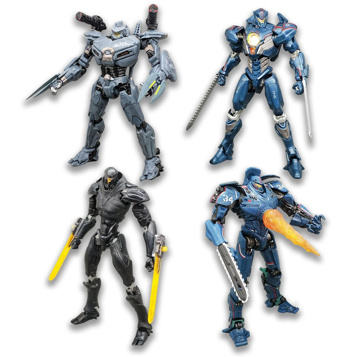Pacific Rim Animation Moveis Game Periferiche Toys Lightable Movabal Figure Model Doll